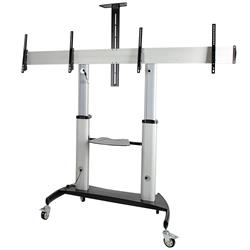 Dual TV Cart - 37-60in TVs - Height Ajs Dual TV Cart - 37-60in TVs - Height Ajs